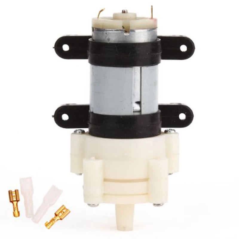 

DC 12V Aquarium Fish Tank Round Water Air DC Diaphragm Pump 1.5-2 L/Min Aquarium Air Pumps Accessories