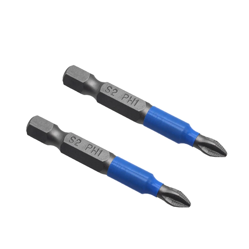 12 шт. Phillips биты с шестигранной головкой Shanked Нескользящие насадки для отвертки