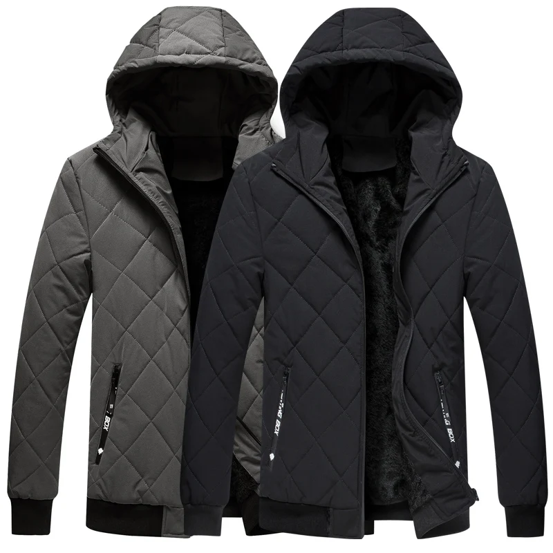 Брендовая мужская куртка Новое поступление повседневное хлопковое пальто с