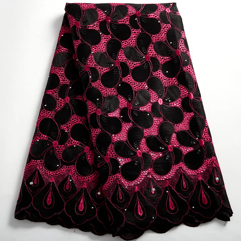 Кружевная ткань французский тюль 5 ярдов вышивка кружевная с камнями для