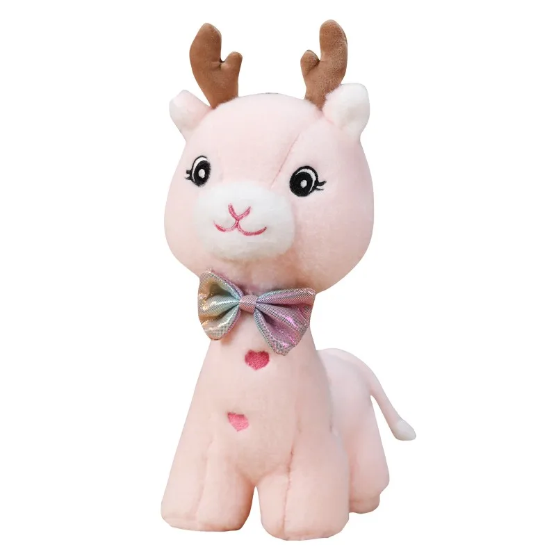 

High Quality Stuffed Wild Animals Soft Plush Giraffe animal toy deer for kids