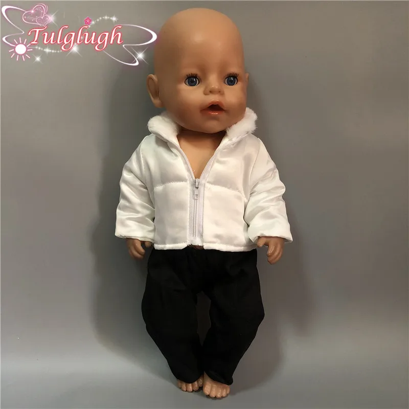 Белый пиджак подходит для куклы американская девушка одежда 18 дюймовые 43 см