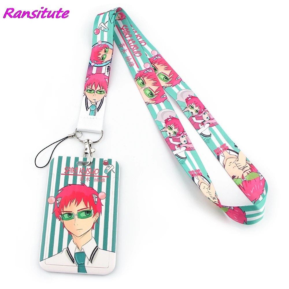 Крутой мультяшный шнурок ranlocte R1557 держатель для карт удостоверения личности