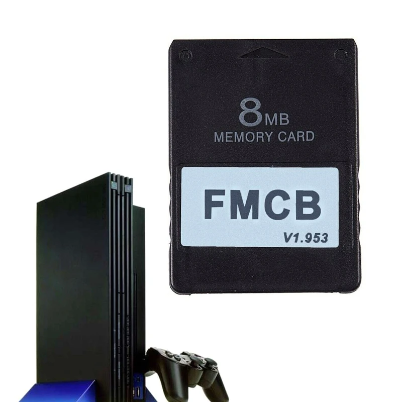 Карта памяти FMCB v1.953 для PS2 Playstation 2 бесплатные карты McBoot 8 Мб 16 32 64 OPL MC программная