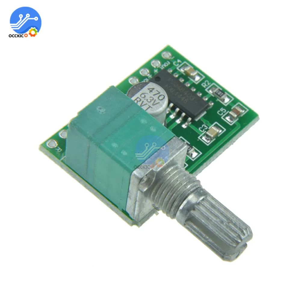 PAM8403 цифровой аудио усилитель двухканальный DC 5 В 3Wx2 с потенциометром