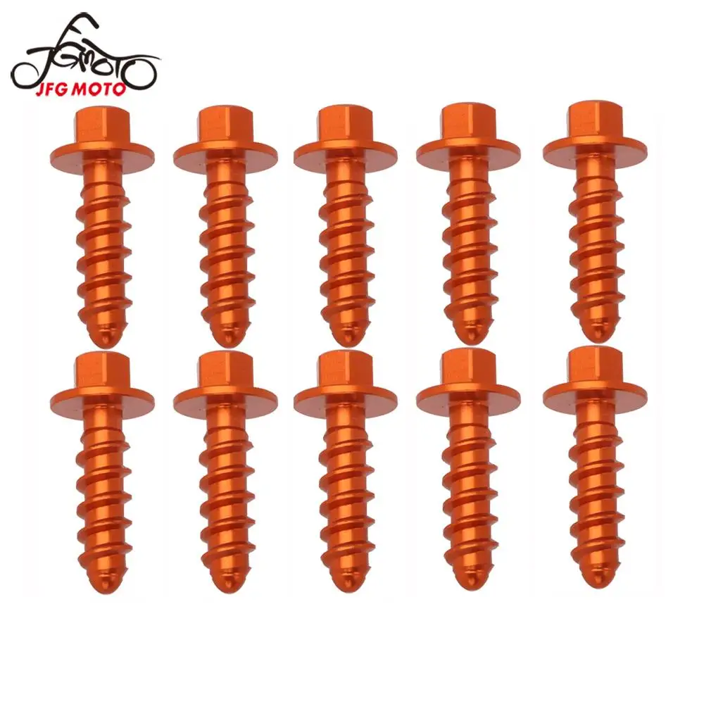 

For KTM EXC EXCF XC XCF SX SXF TPI SIX DAYS 125 250 300 350 400 450 500 1997-2021 10PCS Dirt Bikes Plastic Parts Screw Bolt Kit