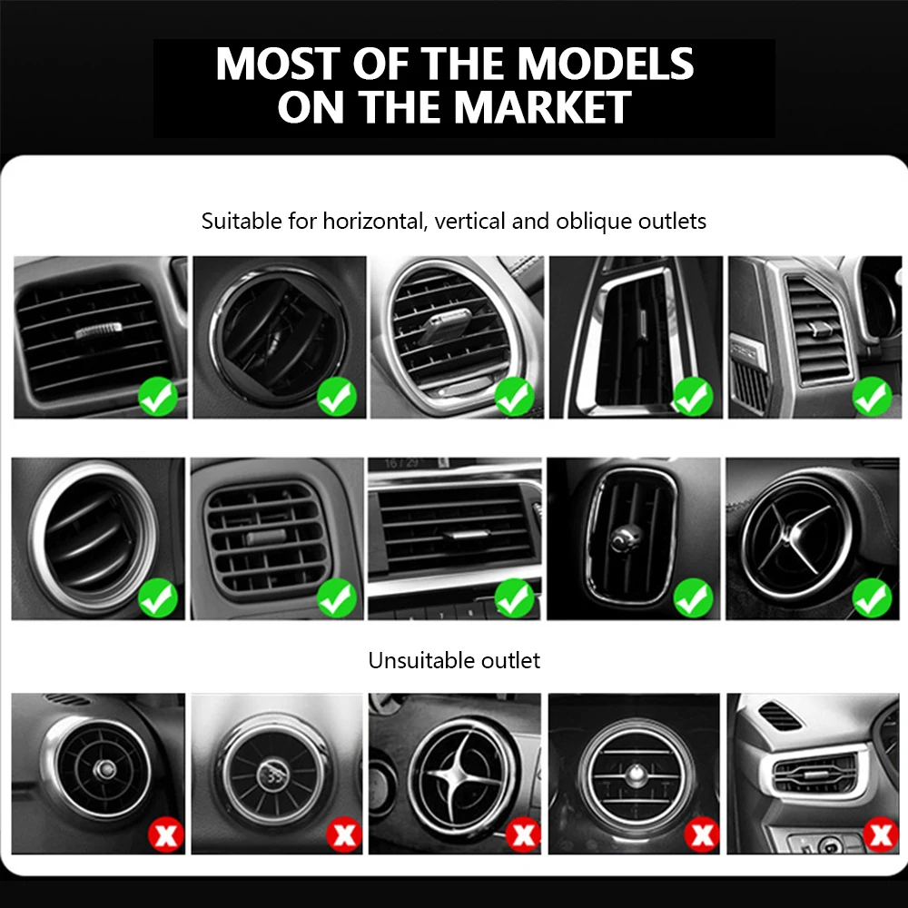 10 Вт QI Беспроводное быстрое зарядное устройство Автомобильный держатель