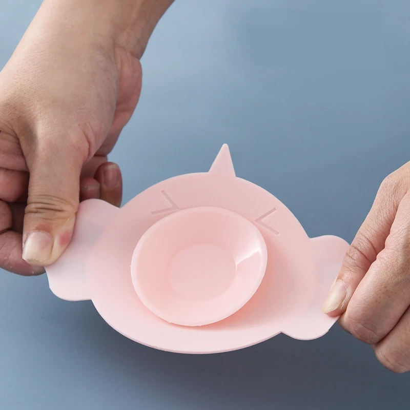 Двухсторонняя присоска с защитой от опрокидывания силиконовый нескользящий