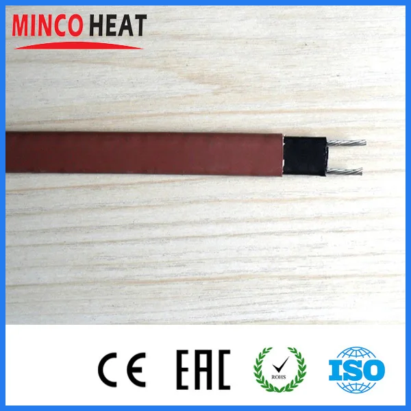Саморегулирующийся нагревательный кабель 220 В ширина 12 мм 35 20 м для плавления