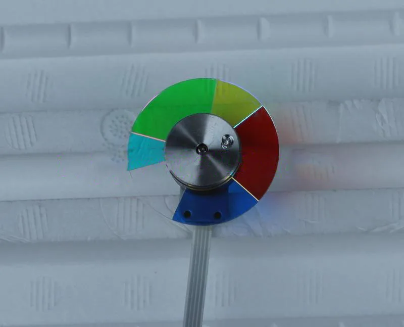 

Цветное колесо проектора подходит для Optoma D741STLV/C756ST/EW610ST/765/DT3407/D642/E602