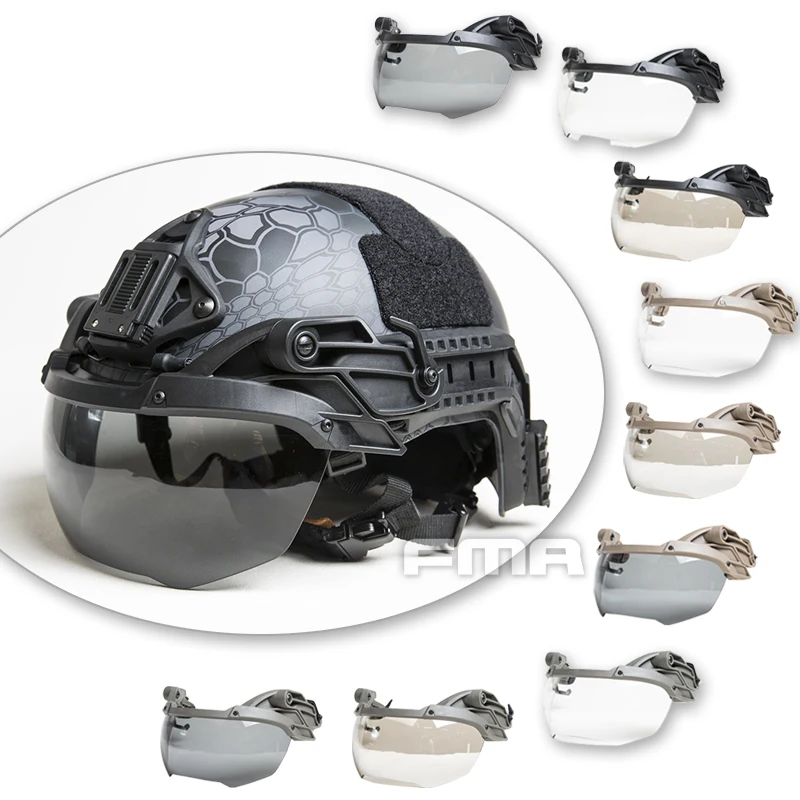 

FMA Airsoft Equipement 3MM Helmet OP Goggles Anti-Fog Lens Protective Mask for Tactical Gear Fast Hunting Accessories Masks