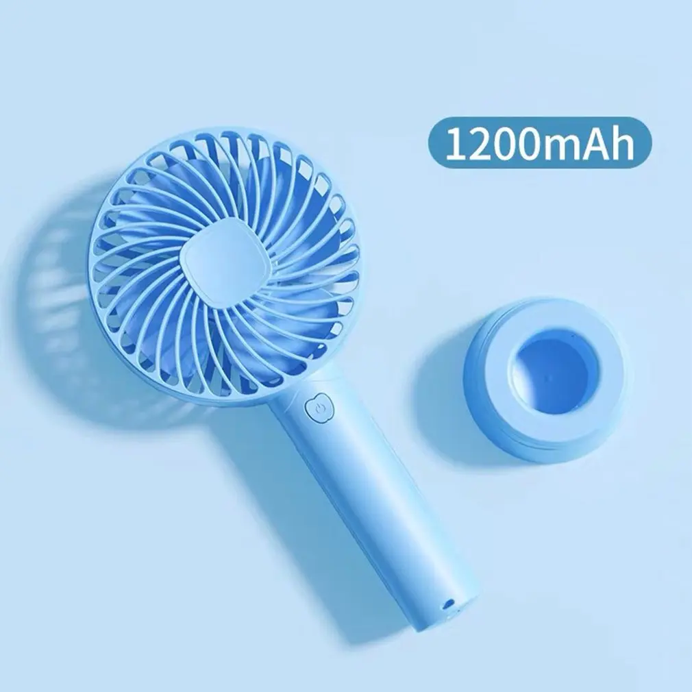 

Handheld Usb Mini Fan Wind Power Ultra-quiet And Convenient Portable Handheld Rechargable Cute Small Cooling Fan Adjustable
