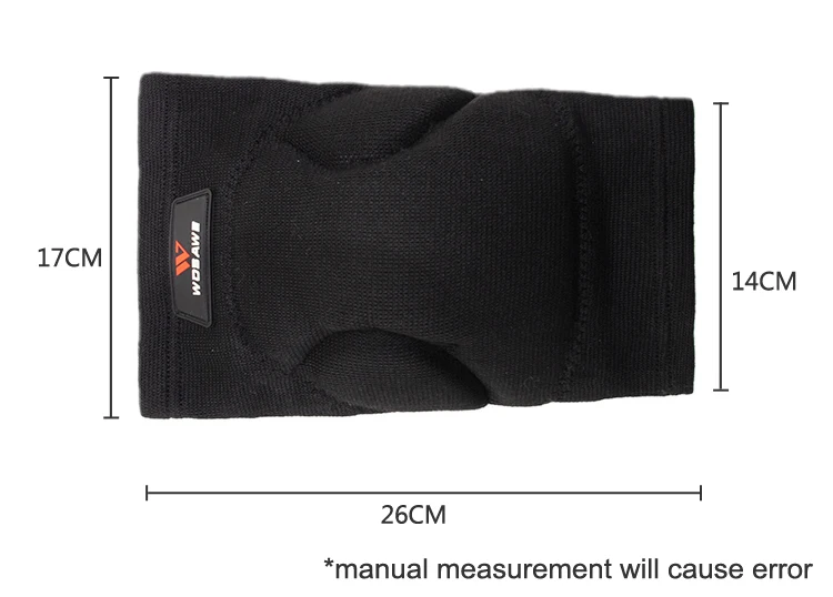 Наколенники WOSAWE компрессионные Защитные Налокотники из ЭВА для баскетбола