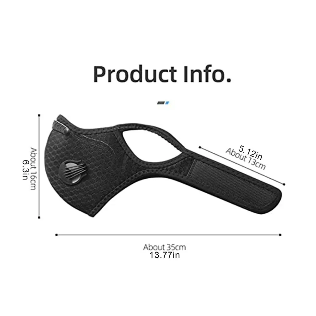 

Bicycle Mask Anti-Fog Pm2.5 Activated Carbon Mountain Bike Mask Dustproof Windproof Warm Riding Mask