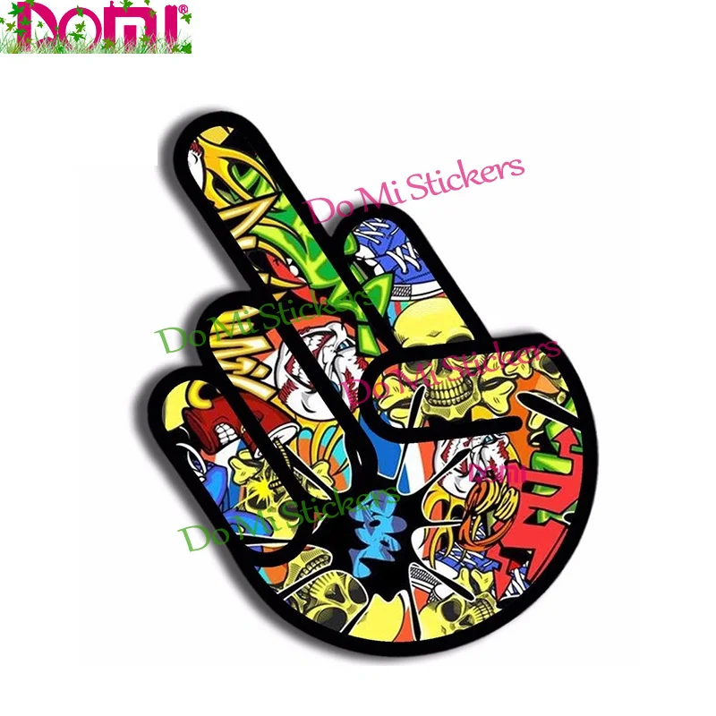 Наклейка на автомобиль Cool Bomb рука-шокер наклейка для декора искусственного