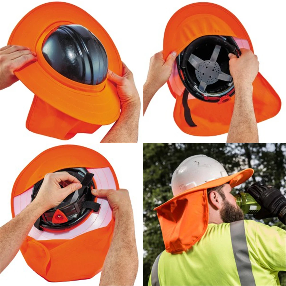 TEMPDOWN испарительная охлаждающая накладка на шею для шлема Bump Hard Hat 3 цвета уличная