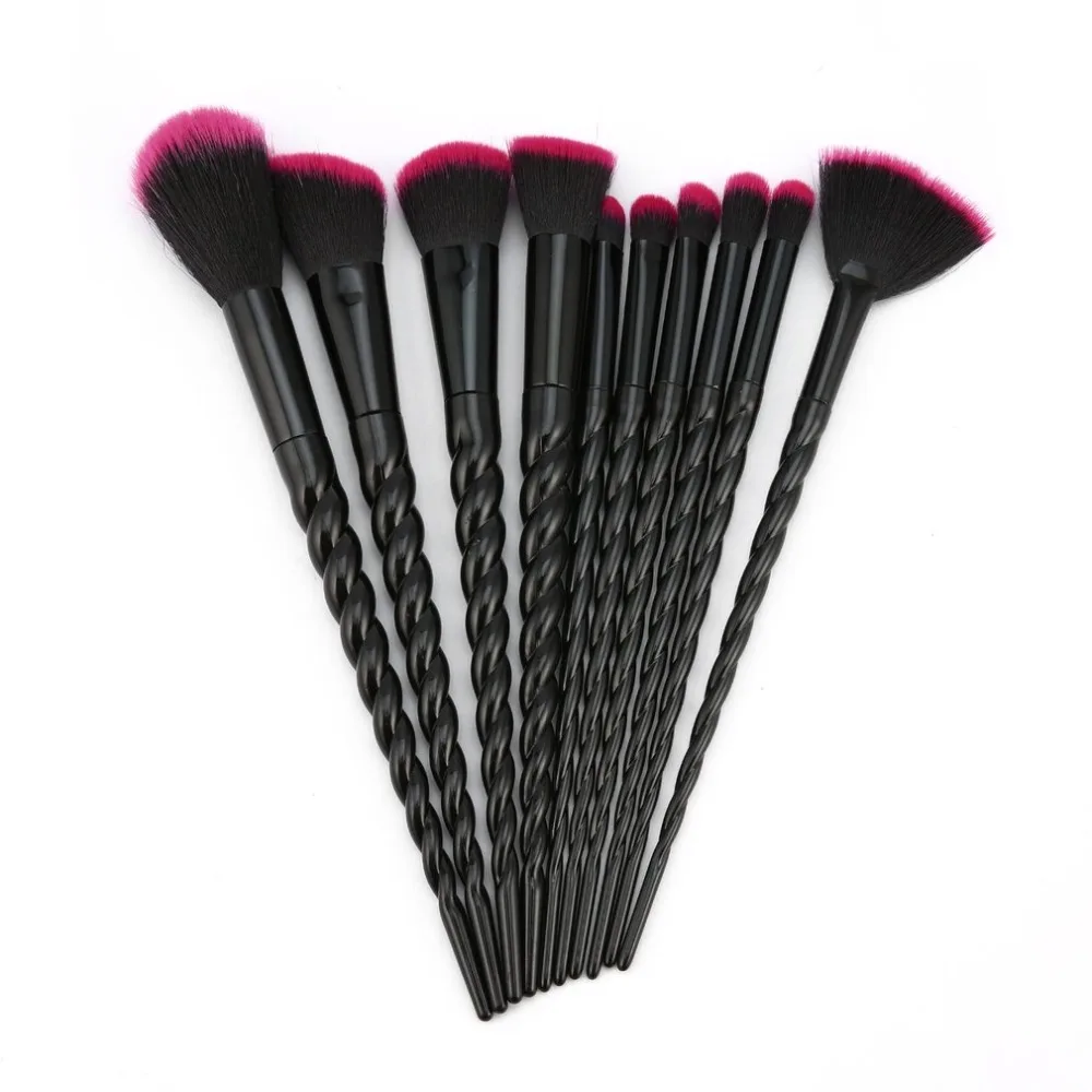 Новинка черные красные 10 шт./компл. спиральная конструкция пластиковая ручка