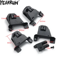 yeahrun 4pcs aluminum front rear shock towers mount for 110 rc crawler trx 4 trx4 upgrade parts