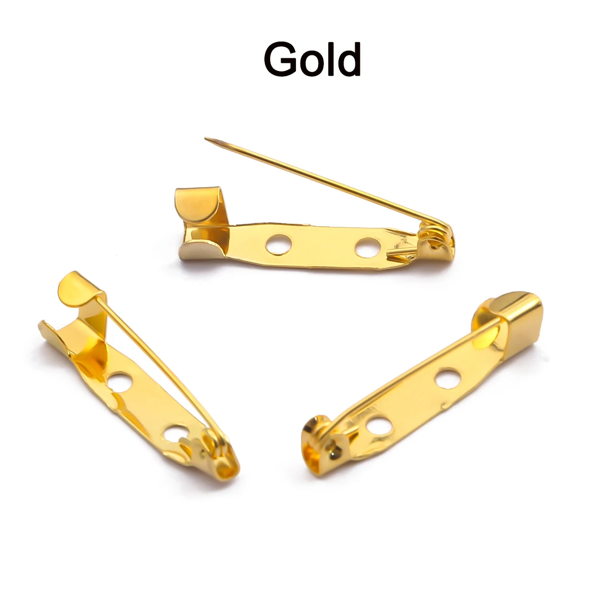 Зажим для броши 15 20 25 30 35 мм 10 шт./лот