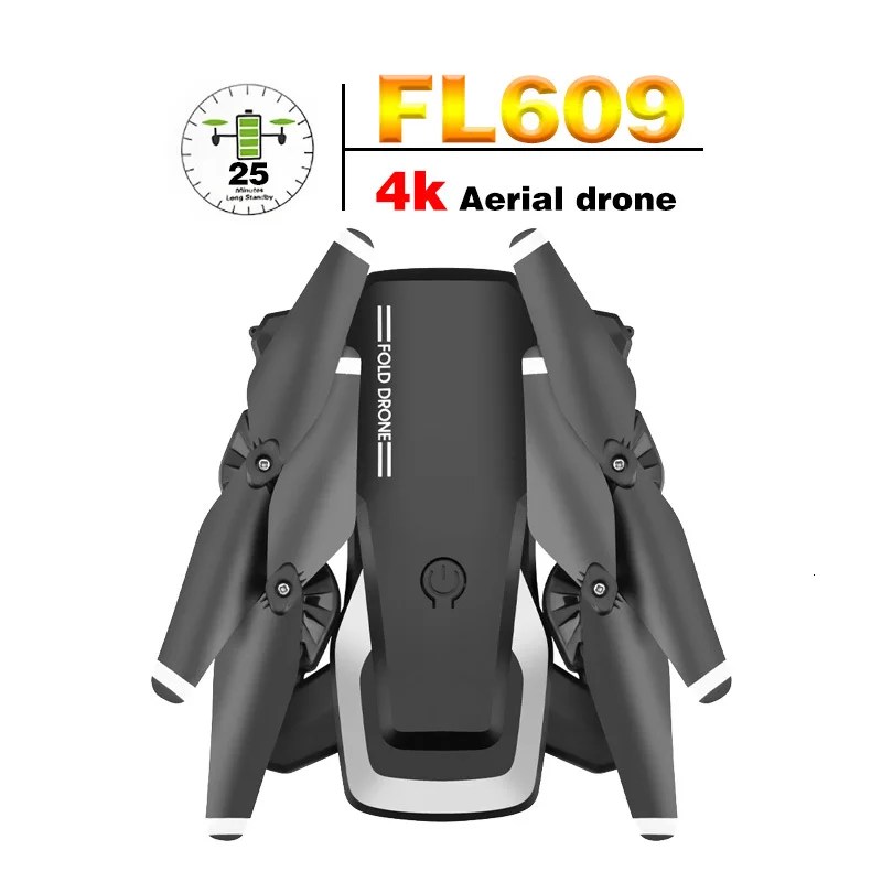 Квадрокоптер LF609 с двойной камерой Wi-Fi 1080P FPV | Игрушки и хобби