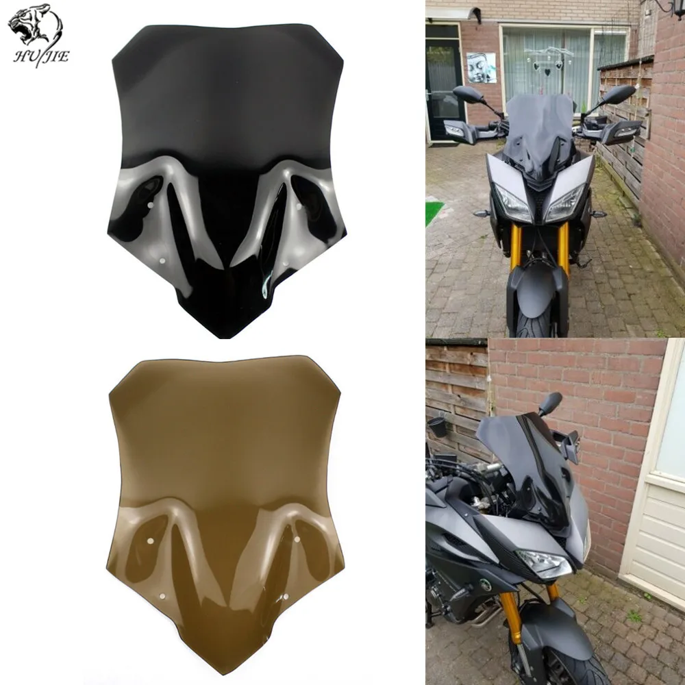 Задняя панель для лобового стекла мотоцикла Yamaha MT 09 MT09 FJ09 2015 2016 2017|Козырьки от