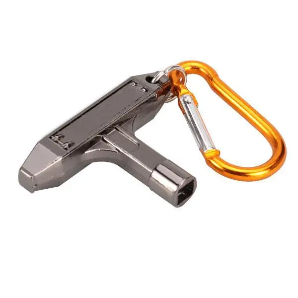 

Black Drum Skin Tuning Key w/ Carabiner