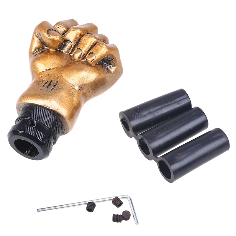 Забавные золотистые и Серебристые ручки переключения передач POSSBAY универсальная