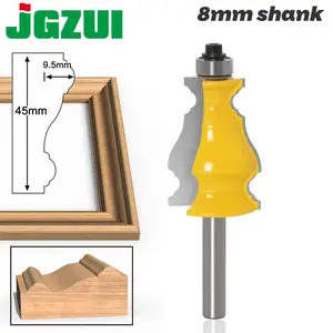 Фрезы для деревообработки, карбидный шип, хвостовик 8 мм