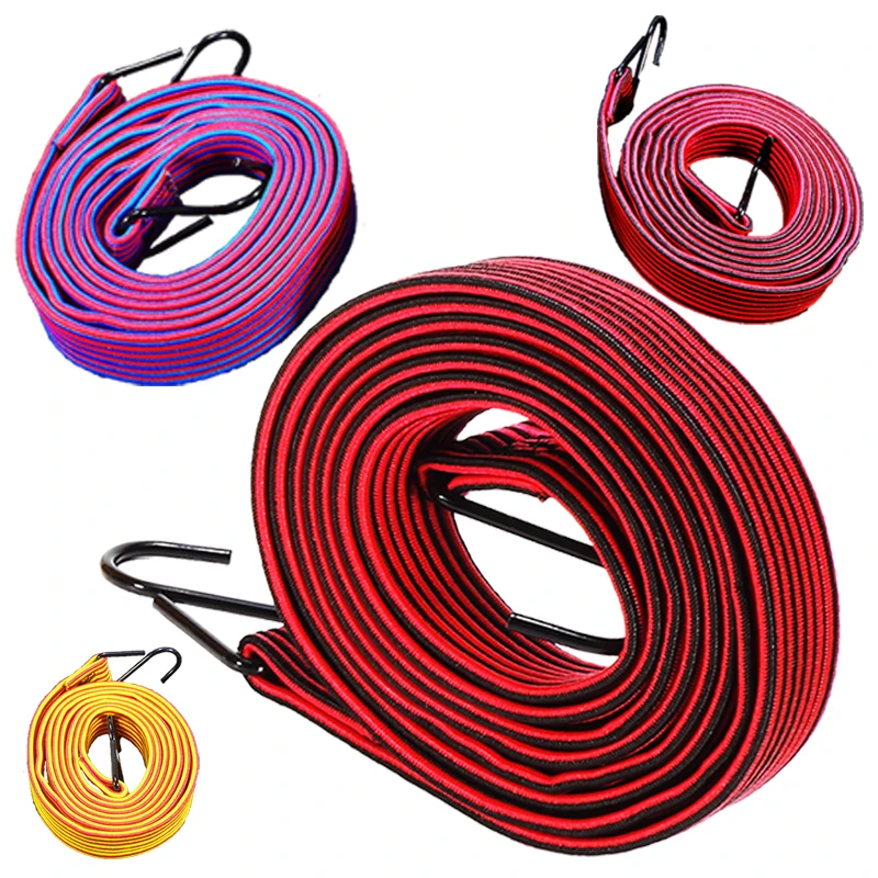 Части мотоцикла веревка со стальными крючками эластичная резиновая упаковка