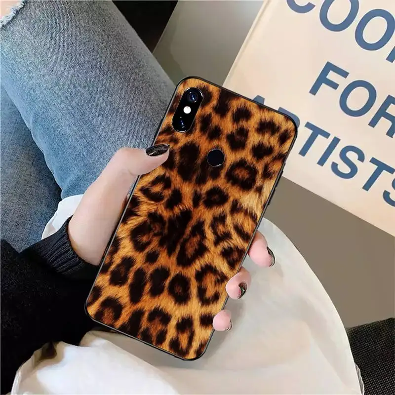 

Leopard cheetah skin print Phone Case For Xiaomi Redmi 7 9t a3 9se k20 mi8 max3 lite 9 note 8 9s 10 pro