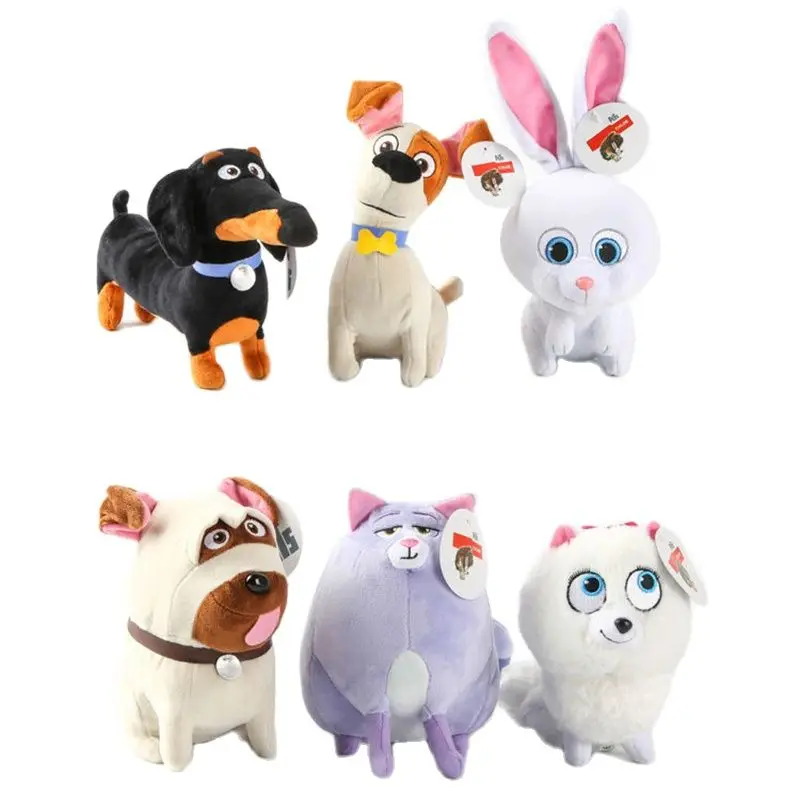Новинка 6 дюймов 15 см Ty Beanie the Secret Life of Pets плюшевые игрушки кролик снежок милая