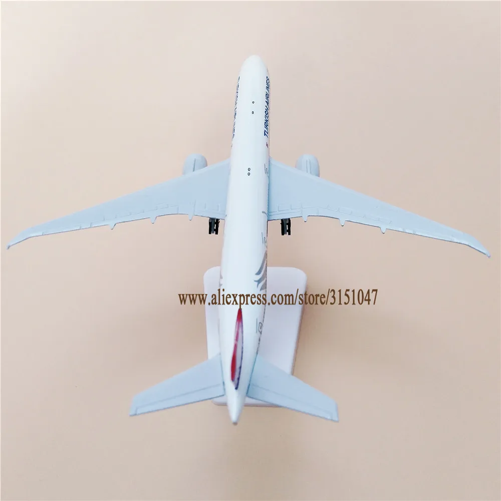 Летательный аппарат Boeing 777 B777 модель из сплава металла литой под давлением 19 см| |