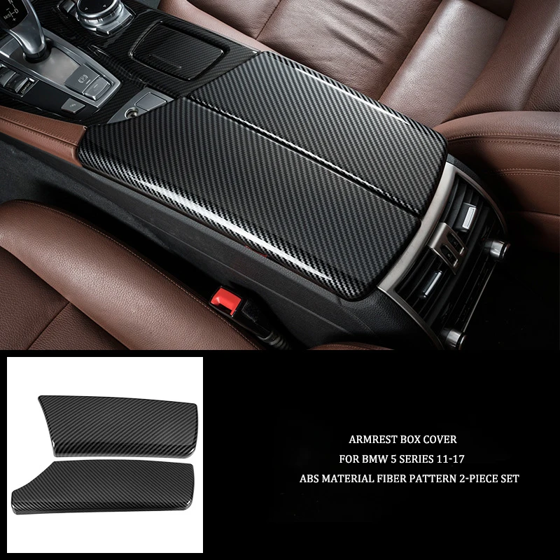 

Central Control Armrest Box Cover for BMW 11-17 5 Series F18/F10 523LI 520i 530li Armrest Box Cover Decorative Stickers
