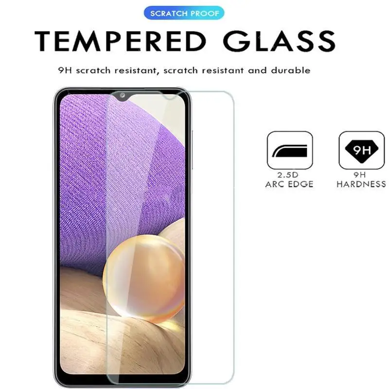 

2-1PCS Protective Glass For Samsung A32 A 32 5G SM-A325F Case For Samsung Galaxy A02S F62 M12 M62 Galaxy Xcover 5 Tempered Glass