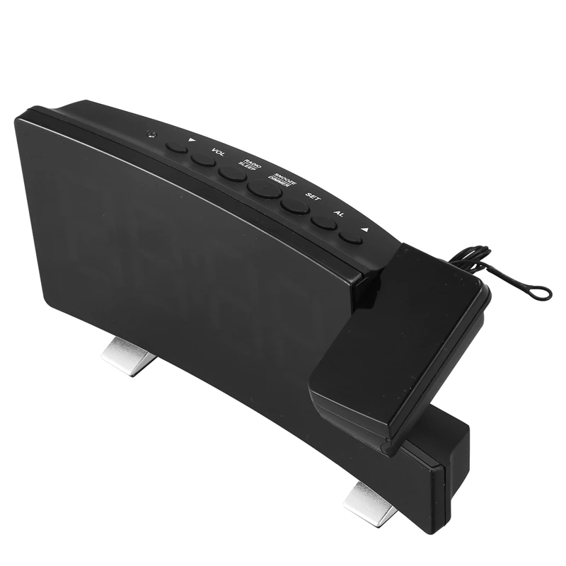 Модные-проекционные часы с будильником 7 дюймовый Диммируемый светодиодный