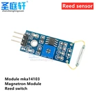 Модуль датчика Mka14103 сухой геркон, магнетронный модуль, магнитный переключатель управления для Arduino