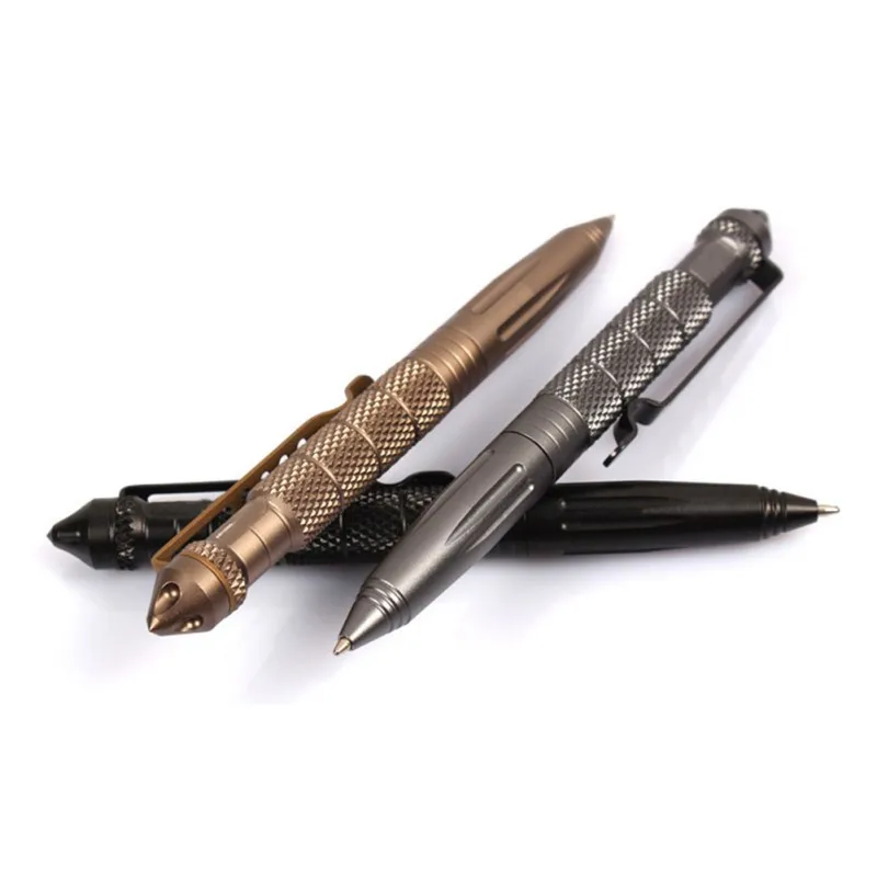 Новинка черная тактическая ручка Mini EDC Outdppr для использования на открытом воздухе