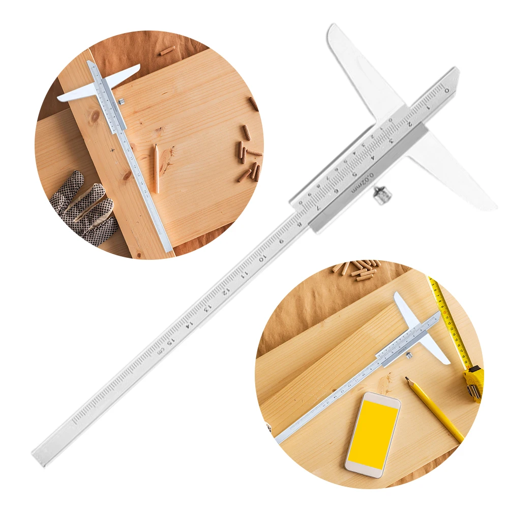 

Vernier Calipers High Precision Integrated Depth Measuring Caliper Metric Gauge 0-200MM/0-150MM Made Of 45CR And Alloy Material