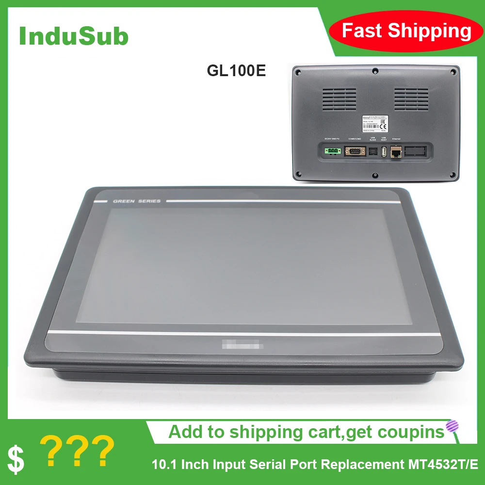 

Сенсорный экран GL100E, улучшенная версия, интерфейс Man-Machine, замена последовательного порта на входе 10,1 дюйма, MT4532T/E Human Machine