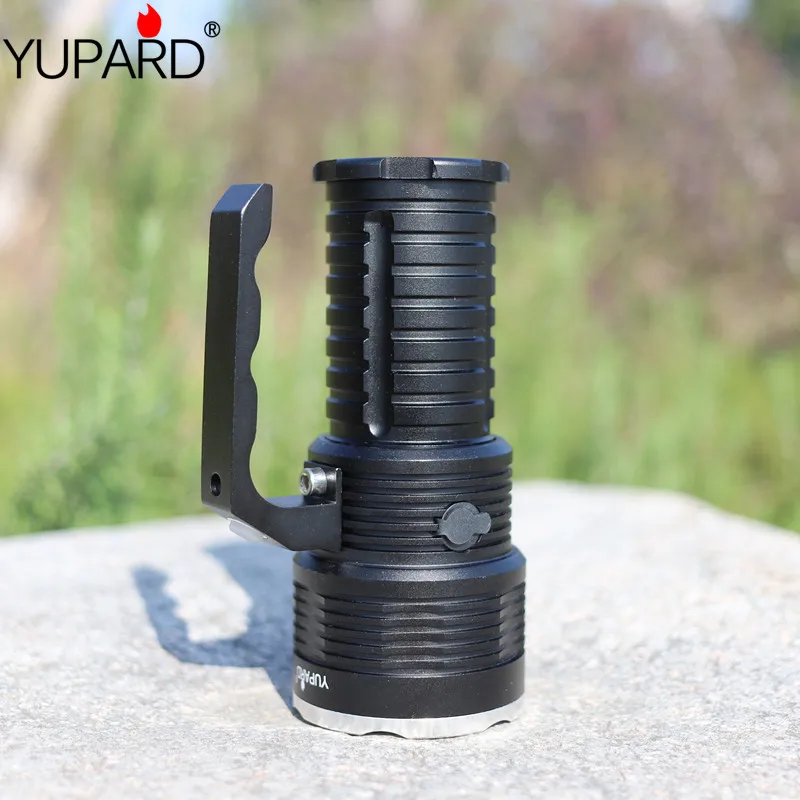 

YUPARD P50 LED Super Bright Outdoor Handheld Portable Rechargeable Flashlight Torch Searchlight Multi-function Long Shots Lamp