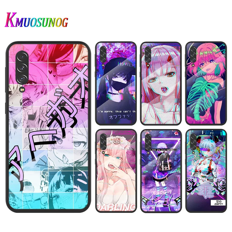 

Anime Vaporwave For Samsung Note 20 10 9 8 Ultra Lite Plus 5G A70 A50 A40 A30 A20 A10 Tempered Glass Phone Case