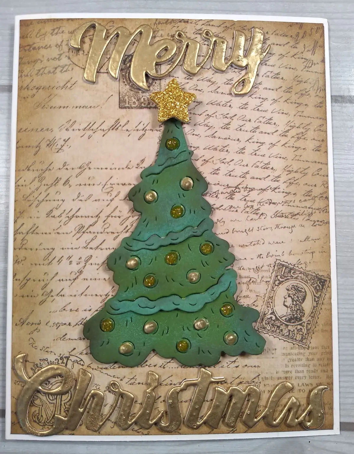 Высекальная металлическая высечка зимняя Рождественская елка Скрапбукинг