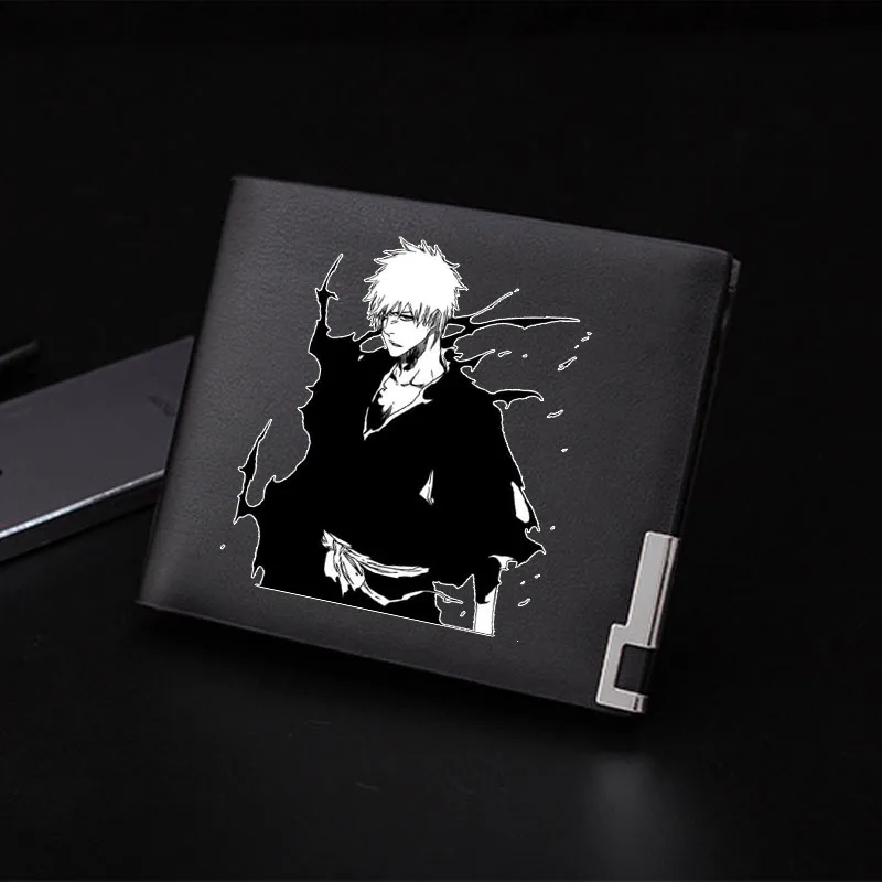 Короткий кошелек из искусственной кожи с рисунком черепа и ID карт|Мужские