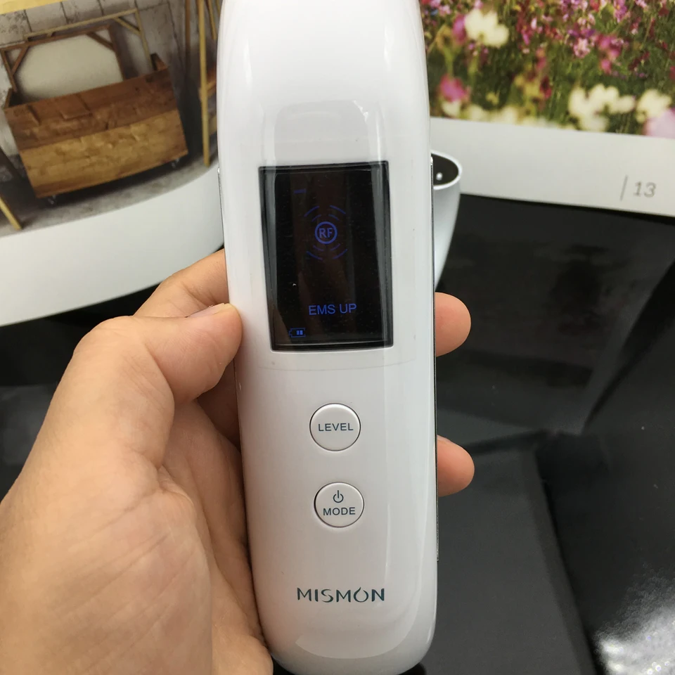 RF Устройство для омоложения кожи Уход за глазами EMS подтяжки кожи инструменты светодиодный светильник фототерай уход за лицом Gsvanic Ion Massgaer
