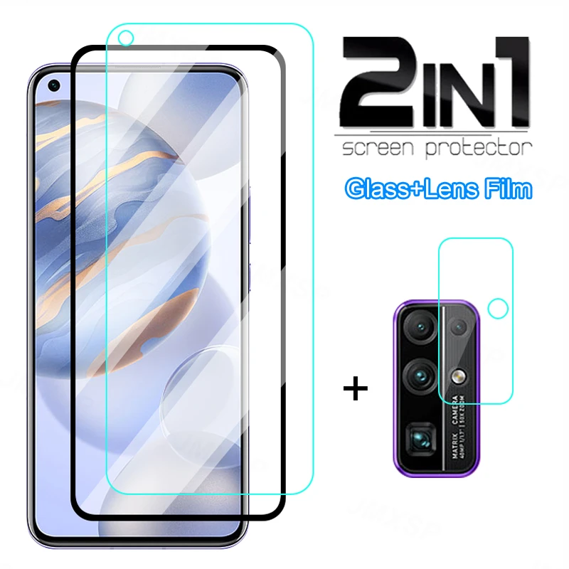 Закаленное стекло для Huawei Honor 30 20 10 9 8 Lite Защитное V30 Pro V20 View V9 Play Защитная пленка