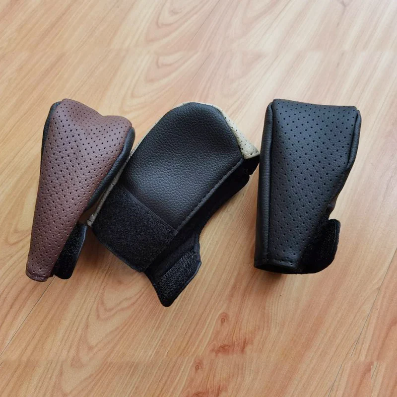 1 шт. чехол для автомобиля ручка переключения передач перчатки кожаный