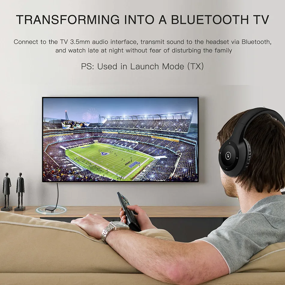 Bluetooth 5 0 приемник передатчик пара 2 наушники стерео музыка ТВ ПК автомобильный