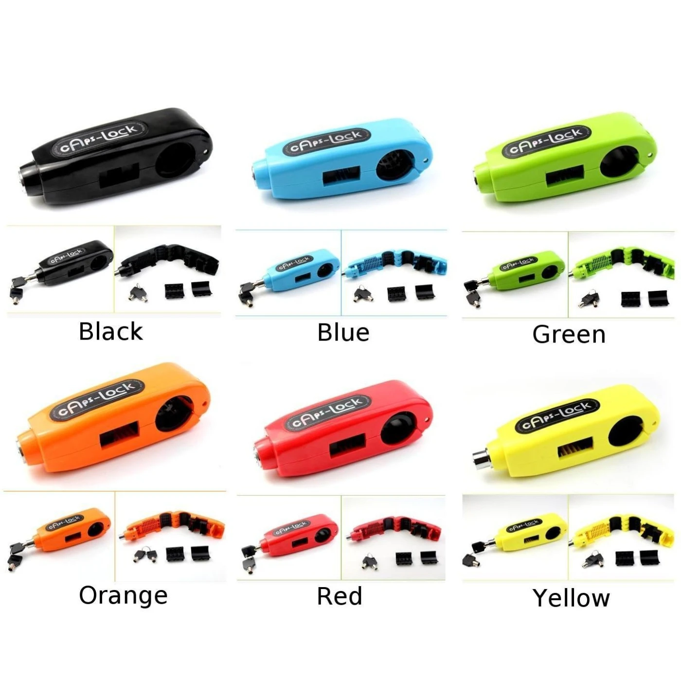 Замок Руля Мотоцикла Тормозной рычаг дроссельной заслонки безопасности из