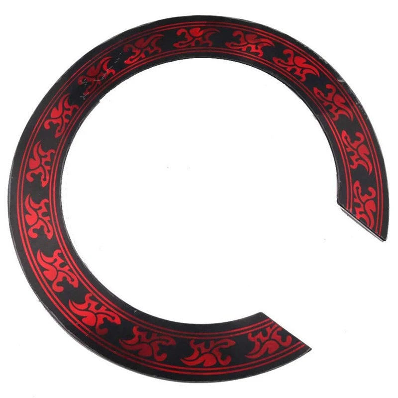 1 шт. Soundhole розетка Наклейка с красным узором для акустической классической