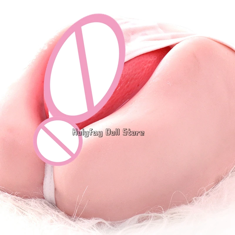 Реалистичный Размер девственная киска попка реальный TPE твердый силиконовый